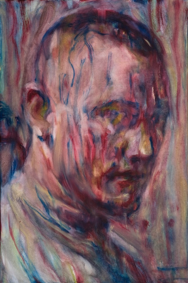 Oil painting by Jeremy Eliosoff, Jackie, 2010, 20" x 30"